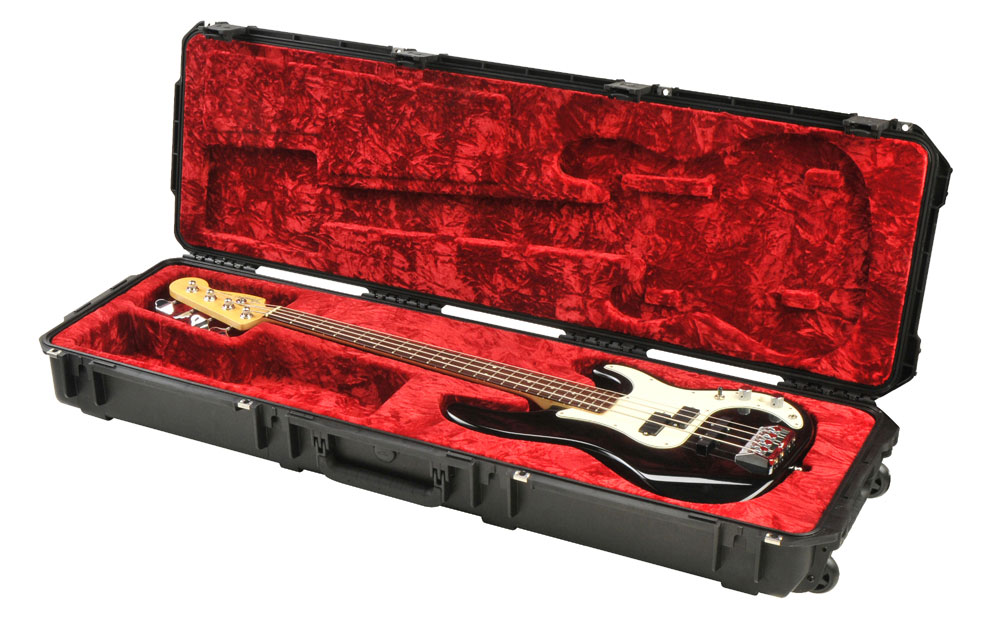 SKB Cases 3I-5014-44 Molded Electric Bass Guitar Case - Waterproof