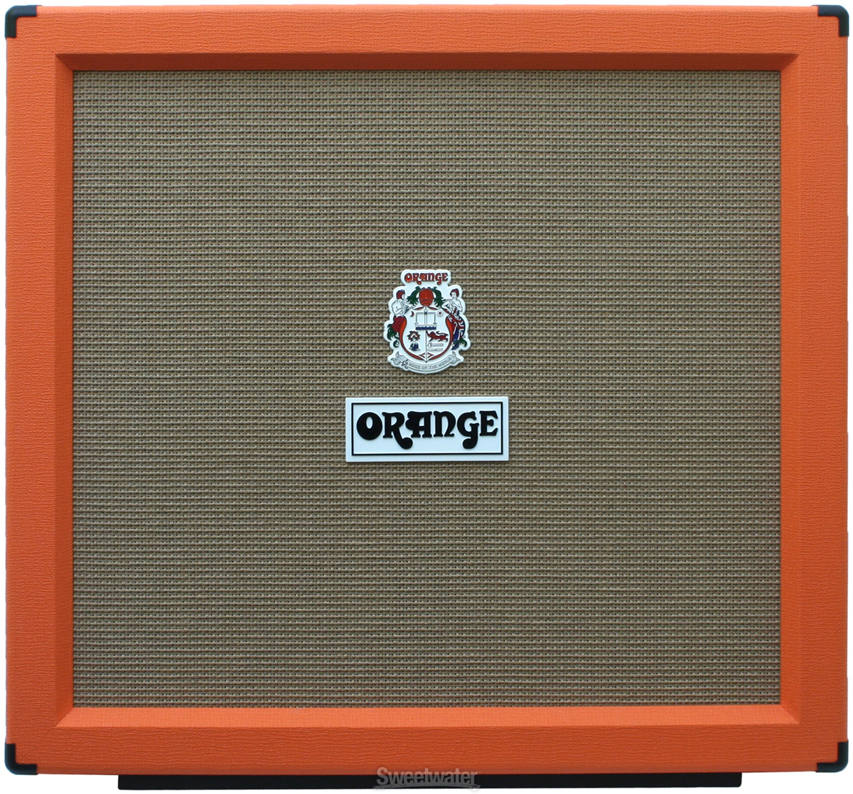 orange 4x10 guitar cab