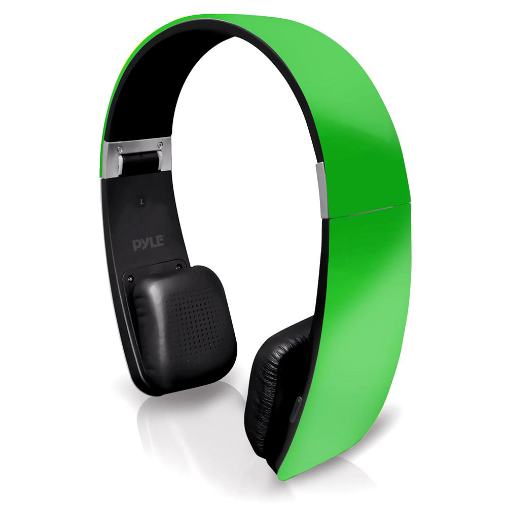 Pyle Home PHBT6G Sound 6 Bluetooth 2in1 Stereo Headphones Green Color