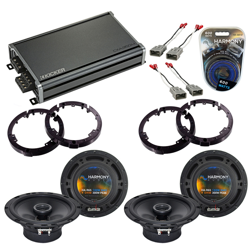 Fits 01-05 Honda Civic Factory Speaker Bundle Harmony (2) R6