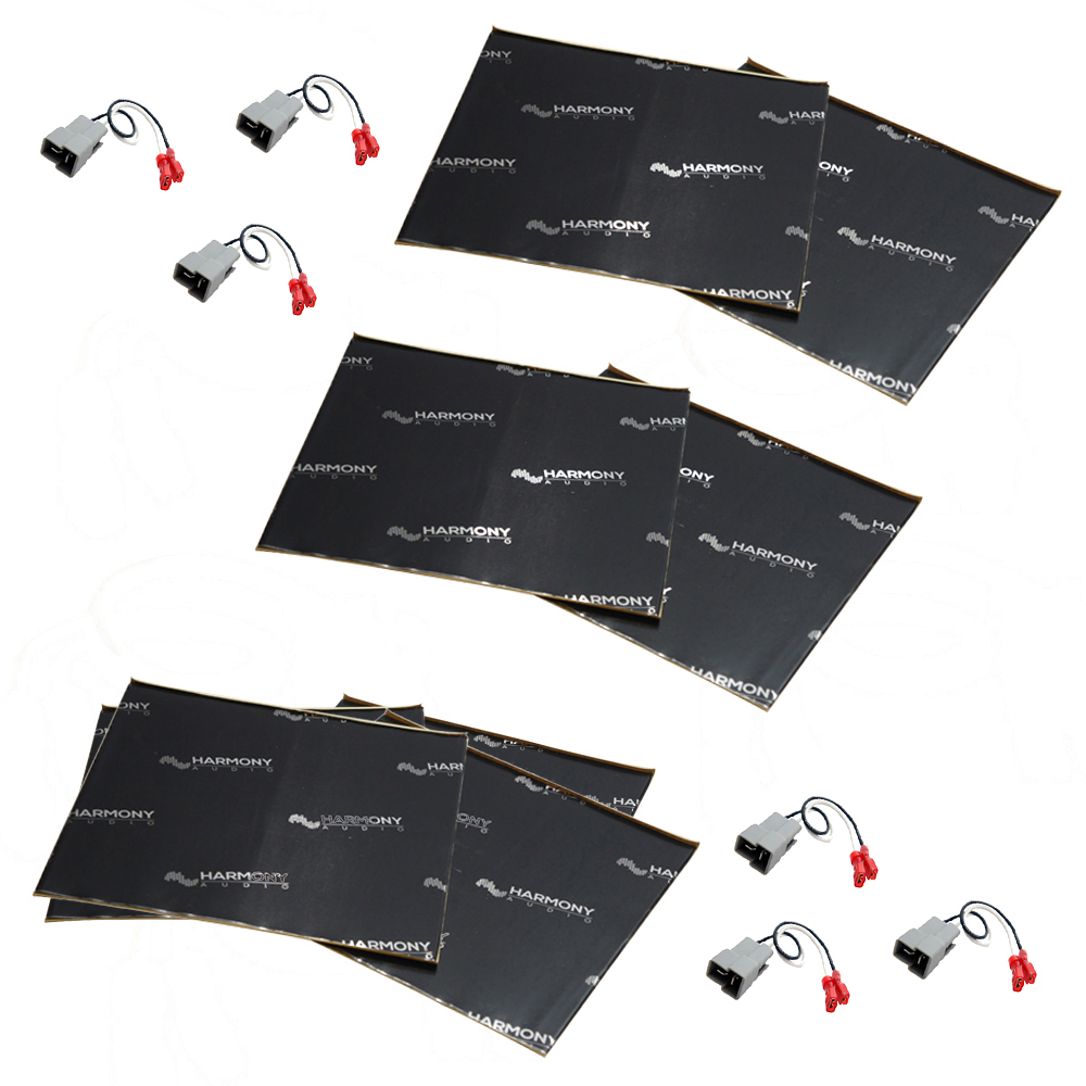Fits Mercedes SL-Class 05-17 Factory Speaker Replacement Harness w/ Dampening - Picture 1 of 6