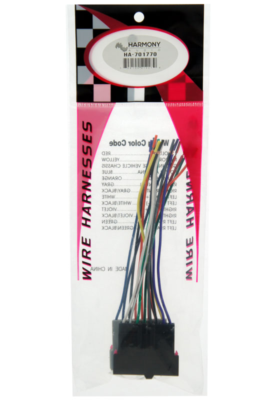 Fits Ford F-150 Truck 86-98 Factory Stereo to Aftermarket Radio Harness