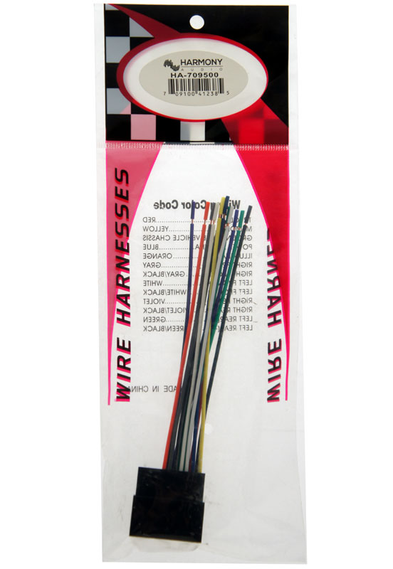 Jaguar X Type 2002-2008 Factory Stereo to Aftermarket Radio Harness