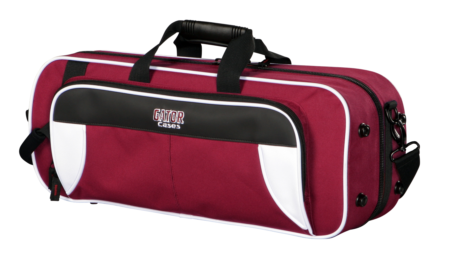 Gator Cases GLTRUMPETWM Trumpet Case Spirit Series White & Maroon