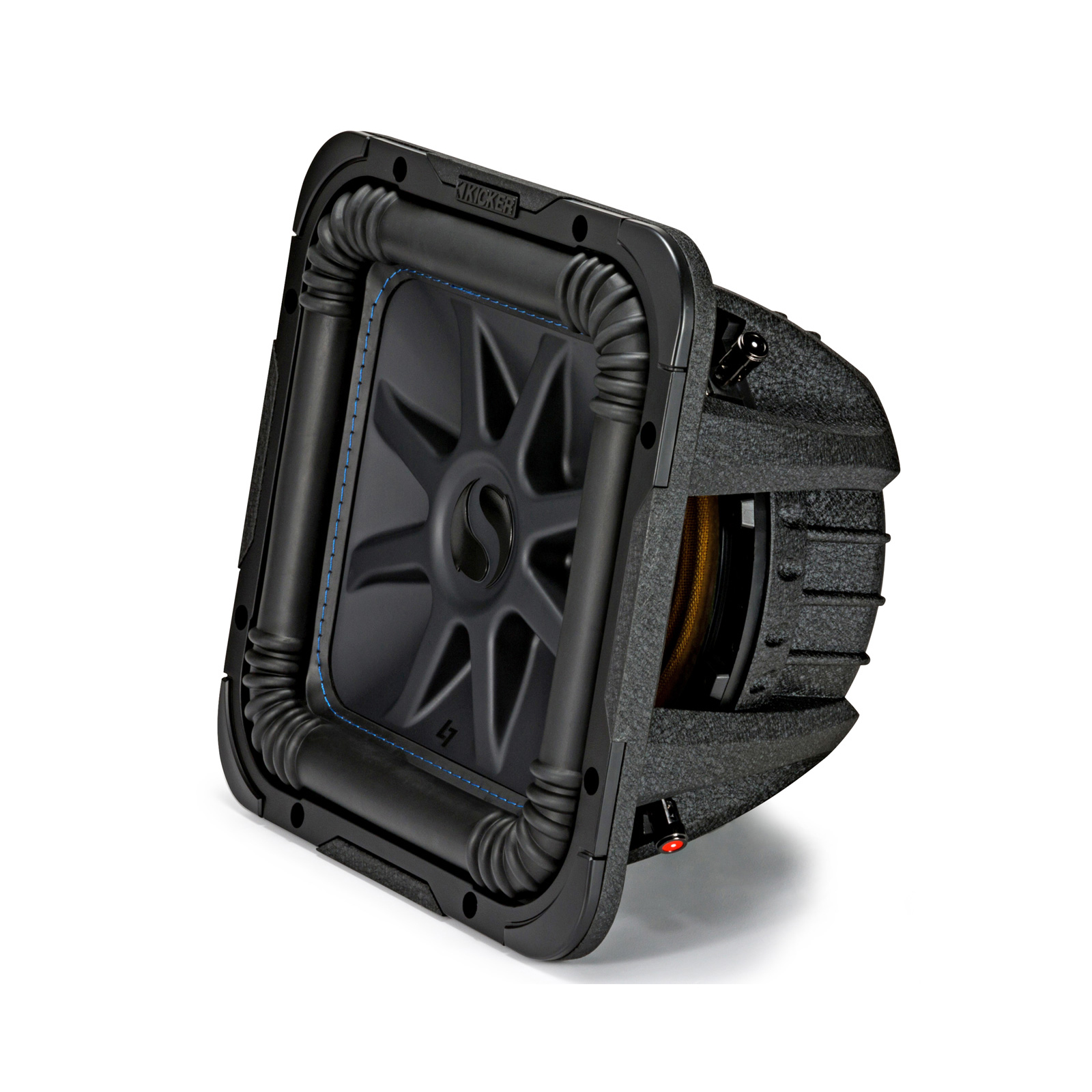 Kicker 44L7S124 Solo-Baric 12 Square L7 Dual Sub & ASC 212SQV Sub