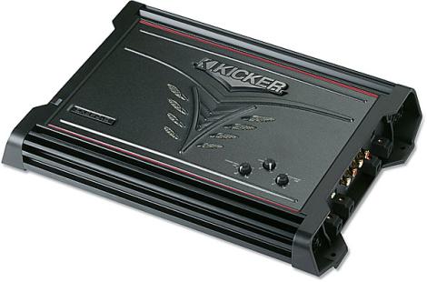 Kicker ZX200.2 R ZX Amp Car Audio 200 Watt 2-Channel Amplifier