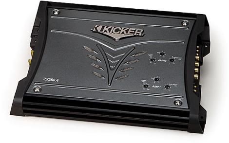 Kicker ZX350.4 R 4-Channel 350W Car 
