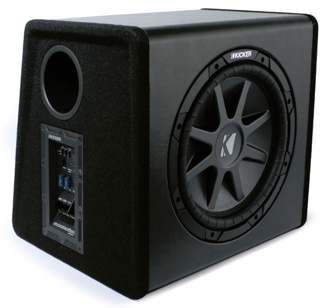 Kicker Refurbished 11PECVR12 Car Stereo BassStation Powered 400W Dual