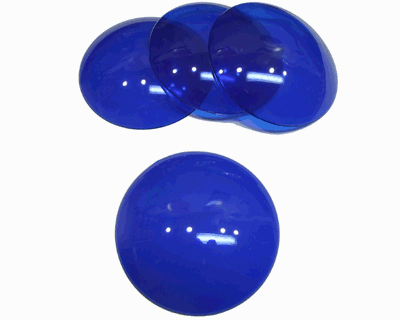 Chauvet DJ CL-36PKB 4-Pack of Par 36 Pinspot Blue Colored Lenses (36PKB)