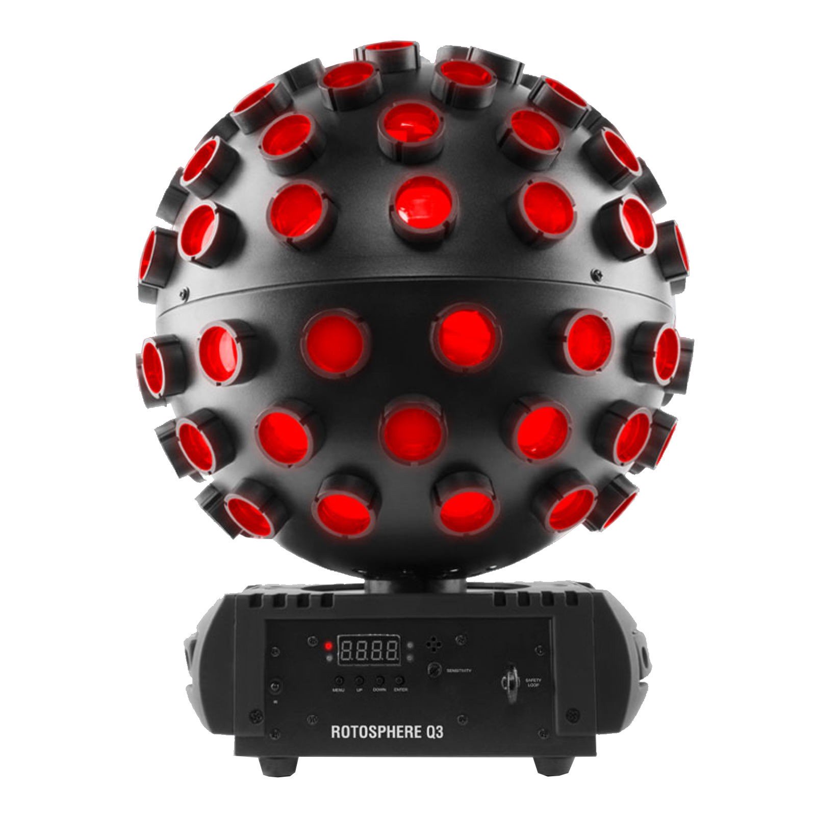 Chauvet DJ Rotosphere Q3 Mirror Ball Effect Light Quad Color RGBW