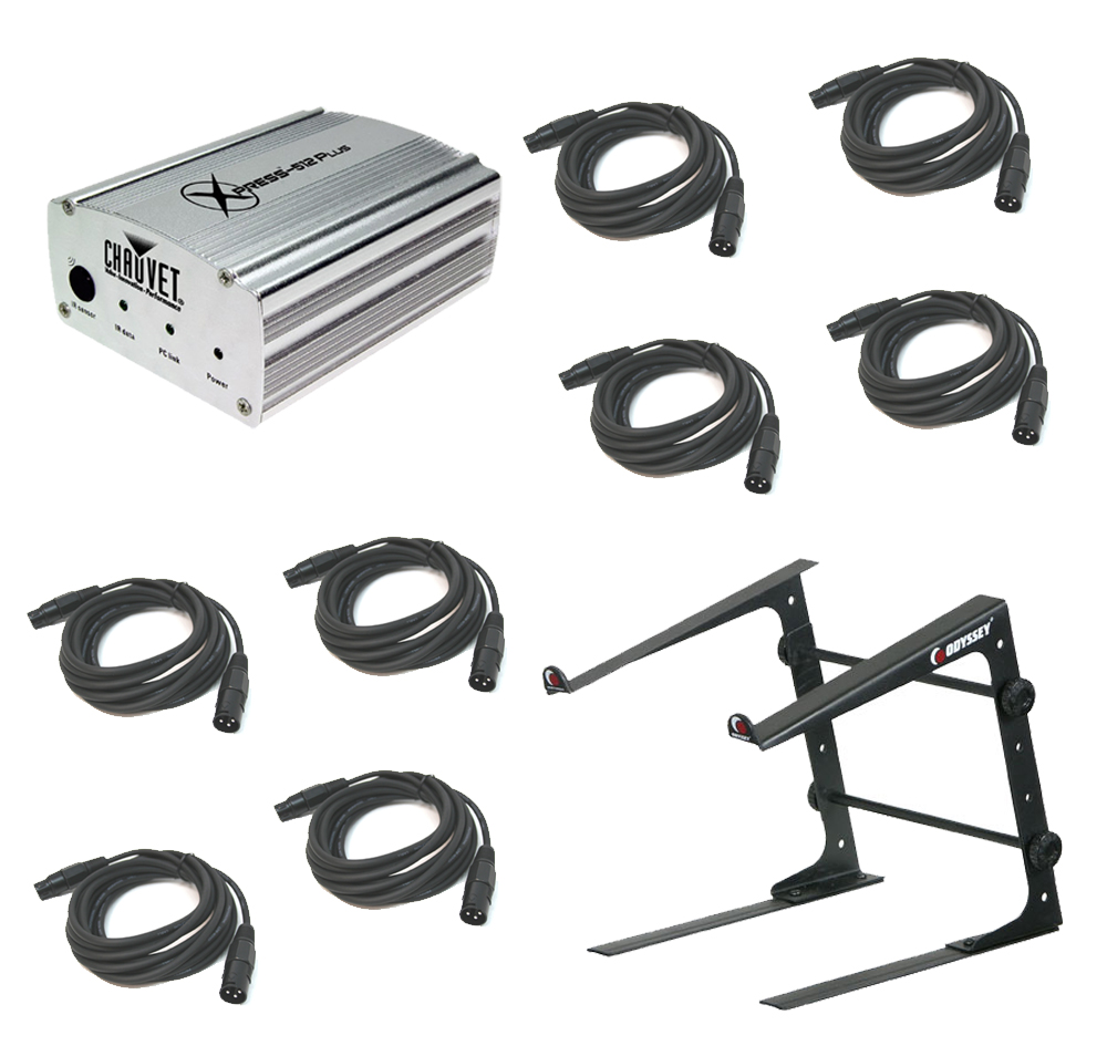 Chauvet DJ Lighting Xpress 512 Plus DMX Computer Interface Light