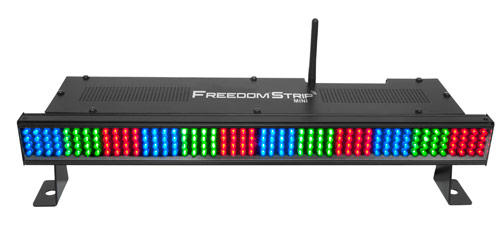 Chauvet DJ FREEDOMSTRIPMINI Battery Operated Chargeable Wireless DMX LED Strip Light (Freedom Strip Mini)