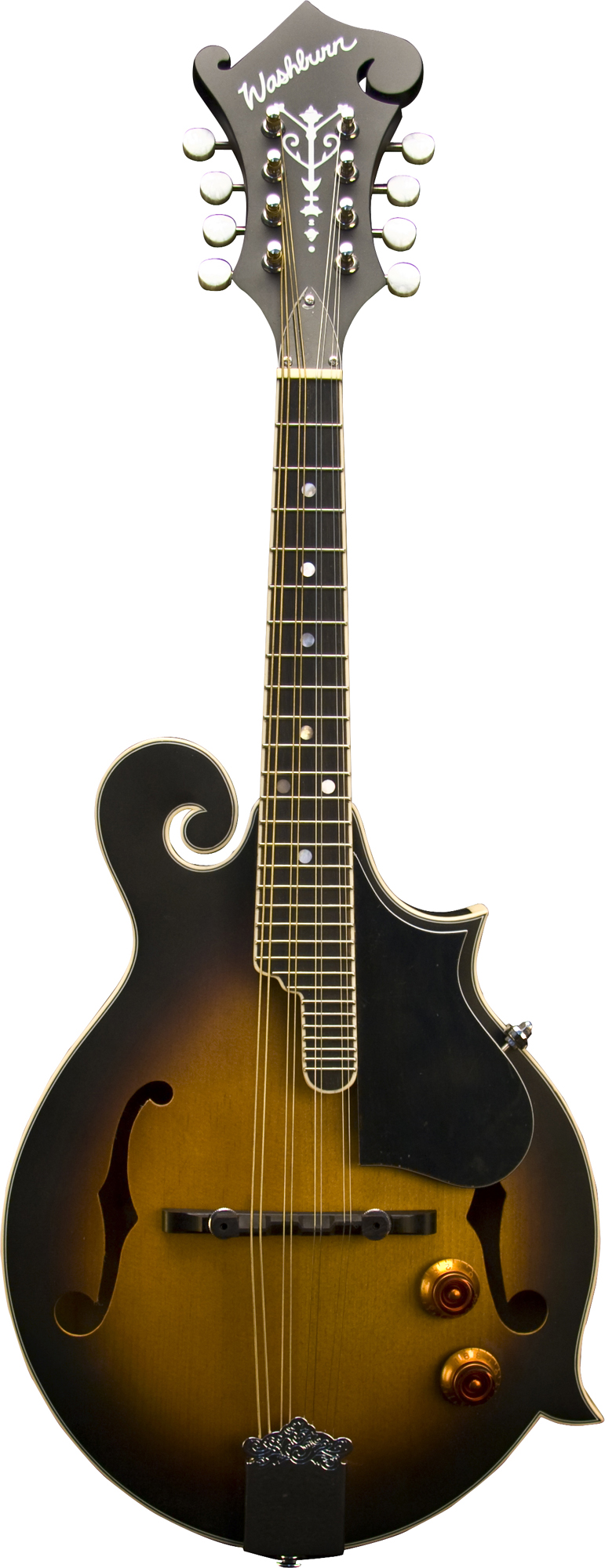 Washburn M3EK FStyle Mandolin Guitar Pack with a Tobacco SunBurst