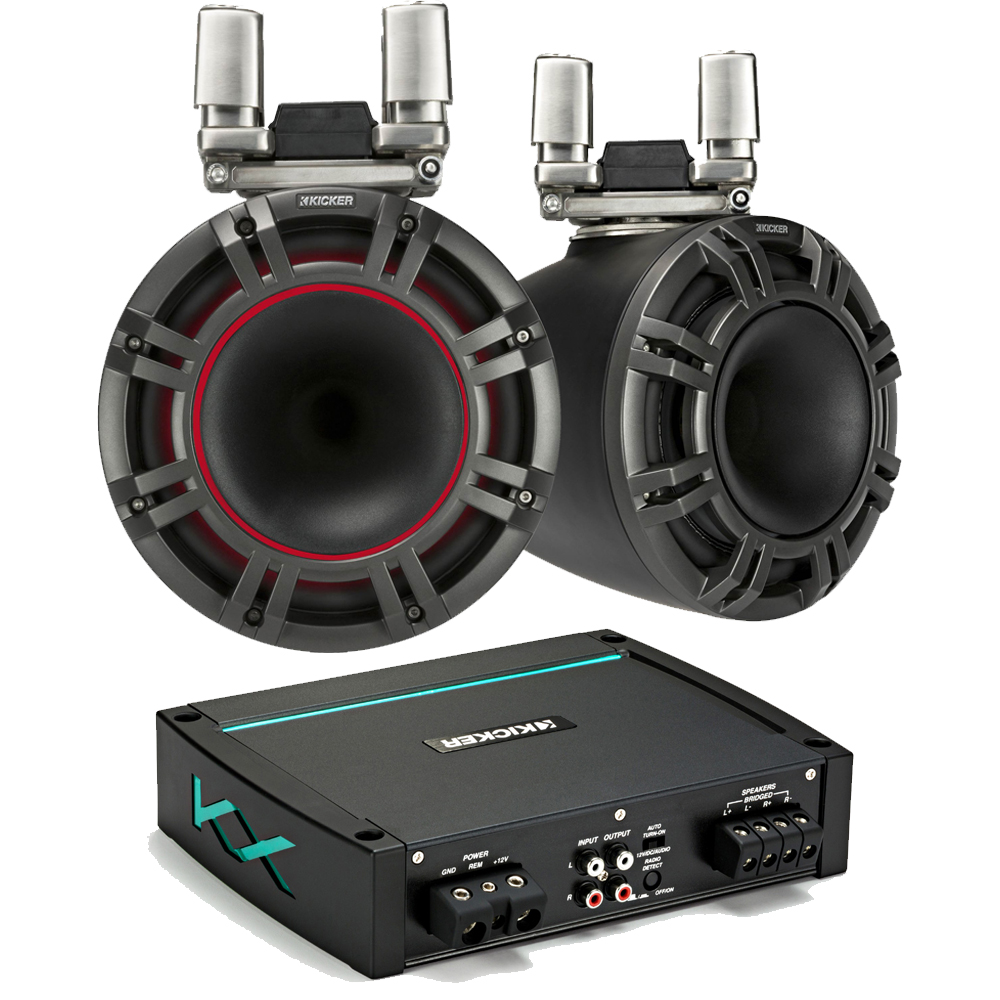 wake tower speakers and amp