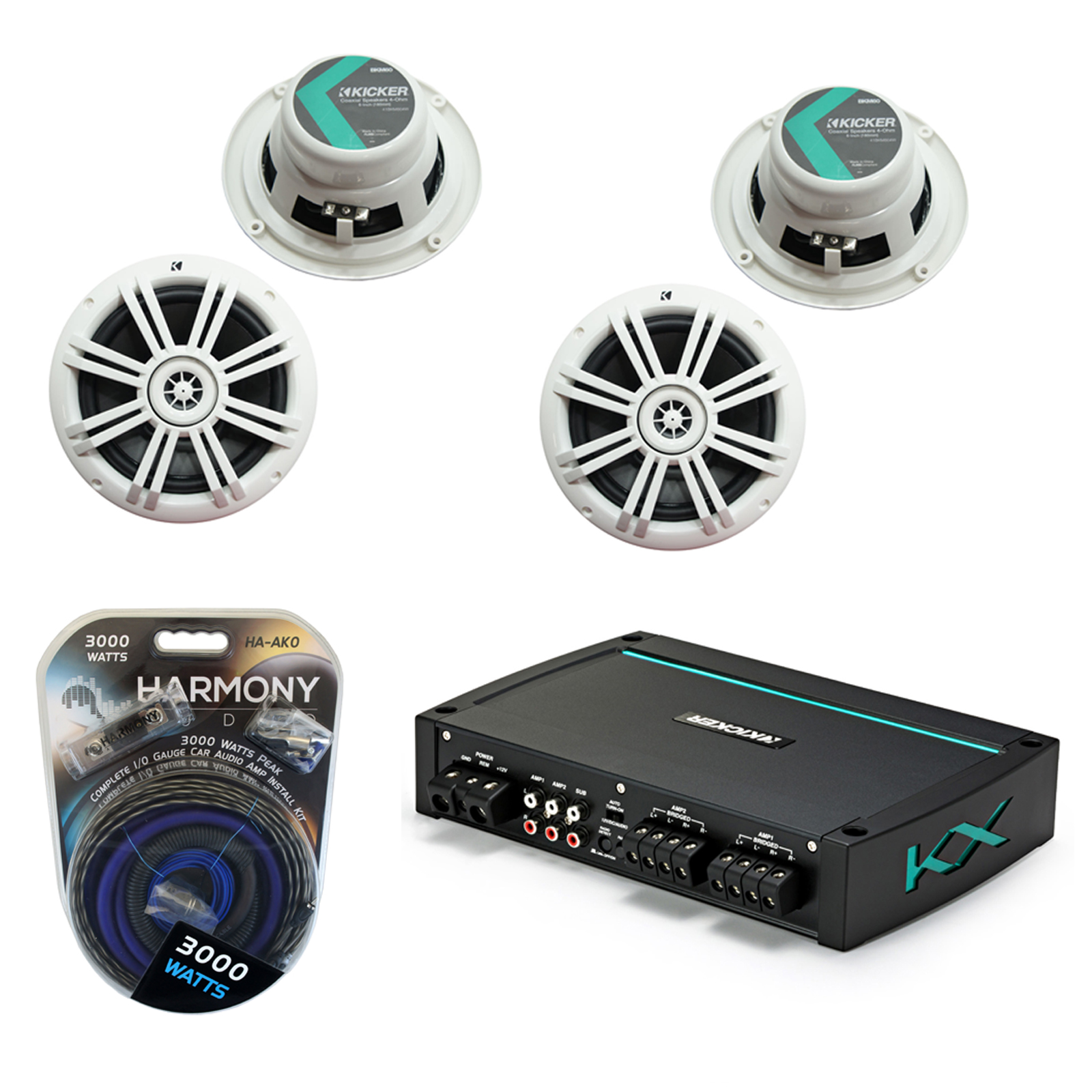 kicker marine stereo