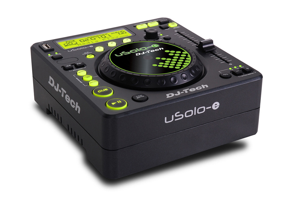 DJ Tech uSoloe Compact USB Media Player with 3 Hot Cue Memory DJT12