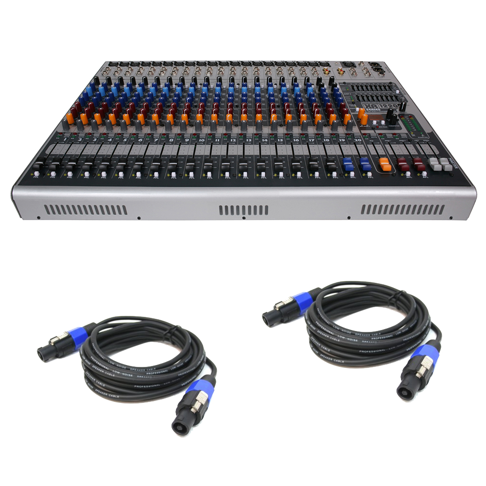 Peavey XR 1220 Pro DJ Powered 20 Channel Mixer 1200W PA Speaker Amp