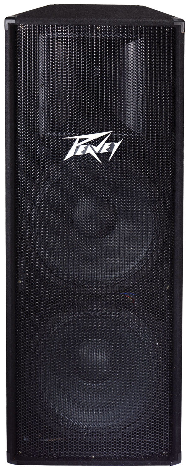 Peavey PV 215 1400 Watts Power Peak TwoWay Double 15Inch Speakers