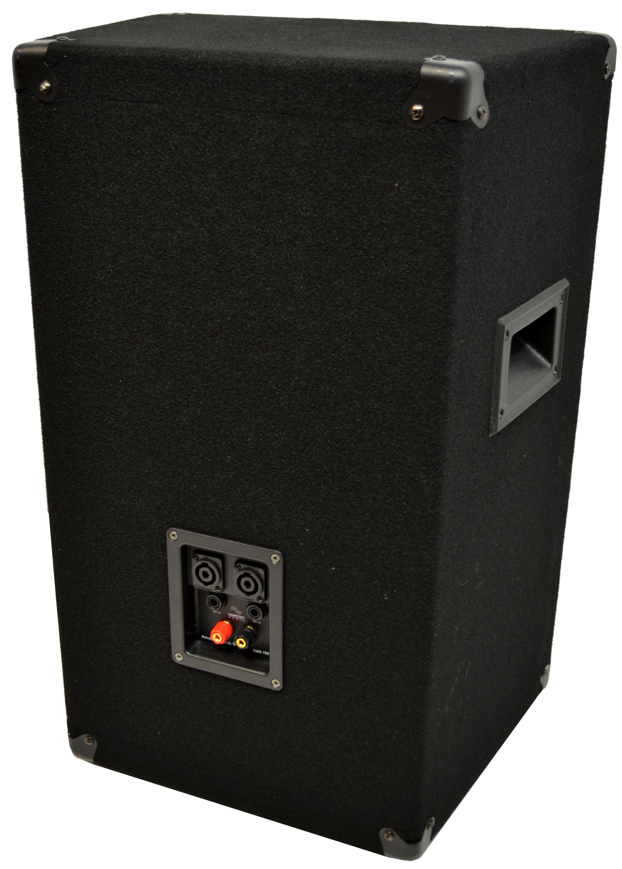 Harmony Audio HA-C8A Pro DJ 8" Powered PA Speakers - 300W Pair With Built-in Mixer