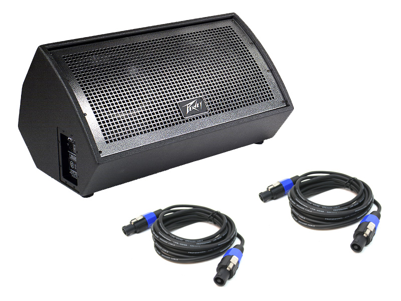 Peavey QWMR Pro Audio Passive 4000 Watt Single 15" Stage Right Monitor