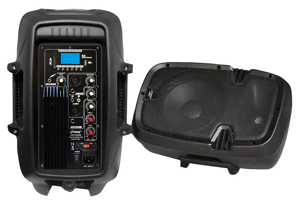 pyle powered speakers