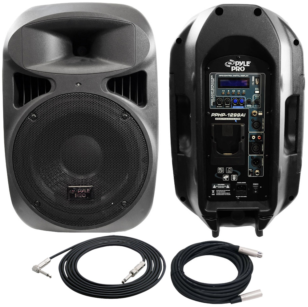 pyle powered speakers
