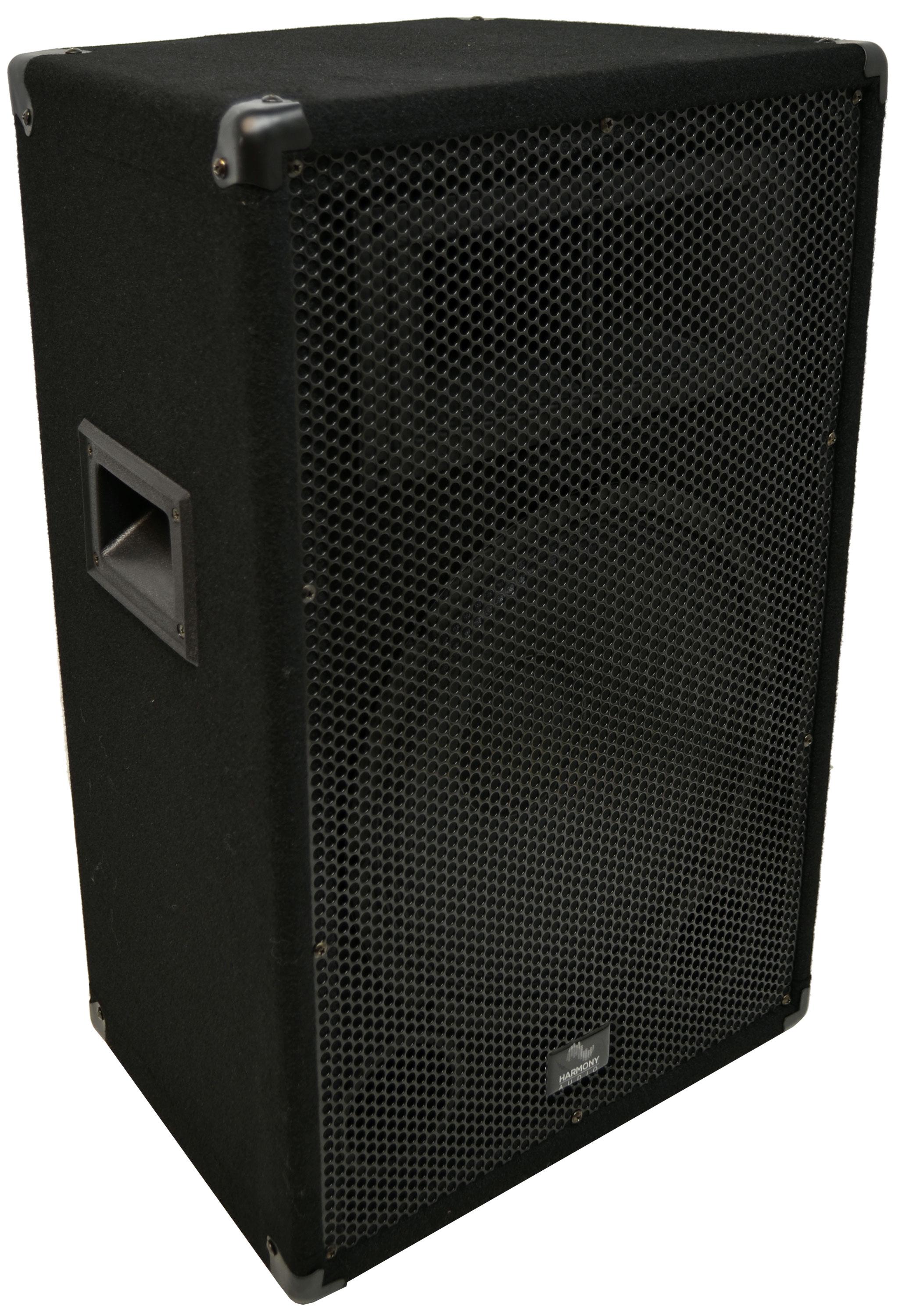 Harmony Audio PA Speaker Bundle - 2x 12" 450W Passive Speakers + Peavey Mixer & Stands