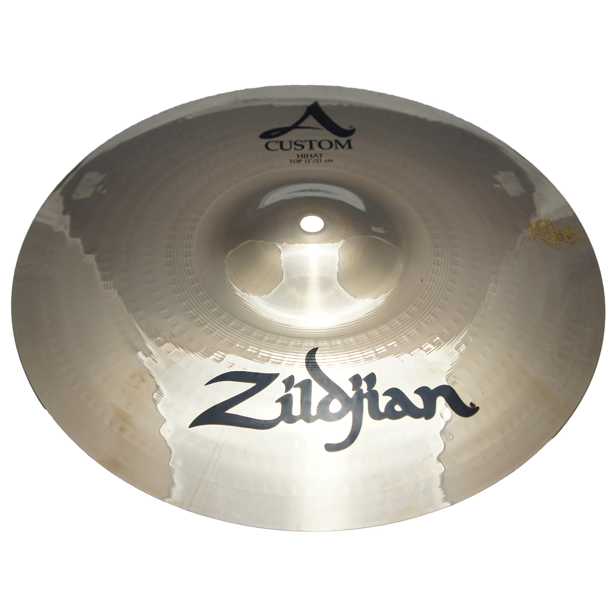 Zildjian 13" A Custom Hi Hat Top Brilliant HiHats & Drumset Cymbal