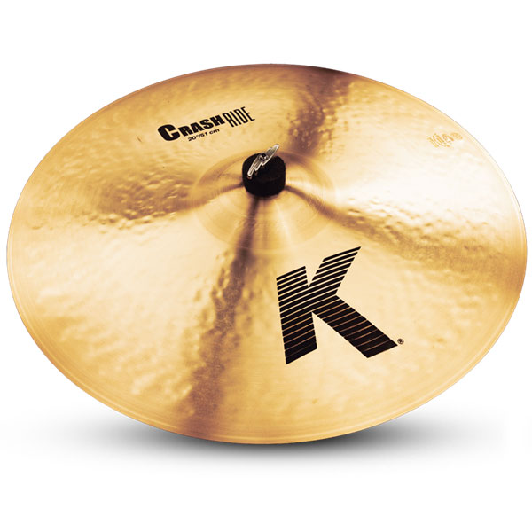 Zildjian K0810 20" K Series Crash Ride Drumset Cymbal with Traditional