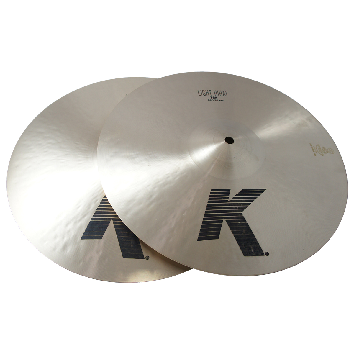 Zildjian 14" K Series Light HiHats in Pair Drumset Cymbals with Dark
