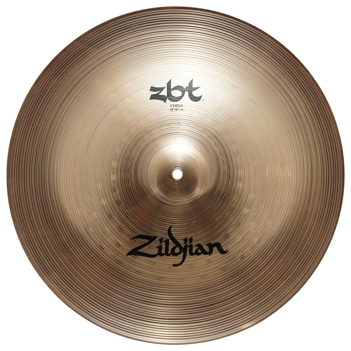 Zildjian 18" Zbt China Special Effect Type Cymbal ZBT18CH ZIL12ZBT18CHUS
