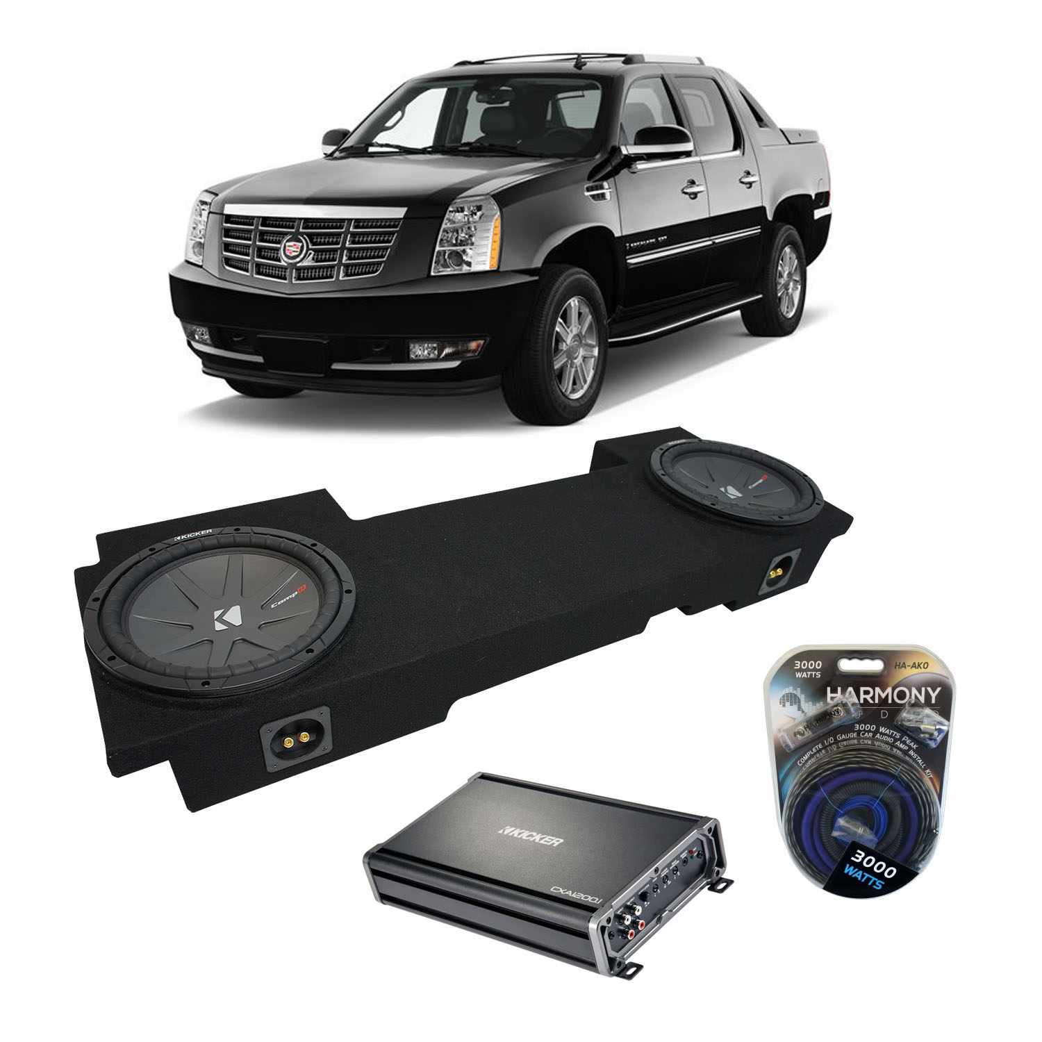 cadillac escalade subwoofer