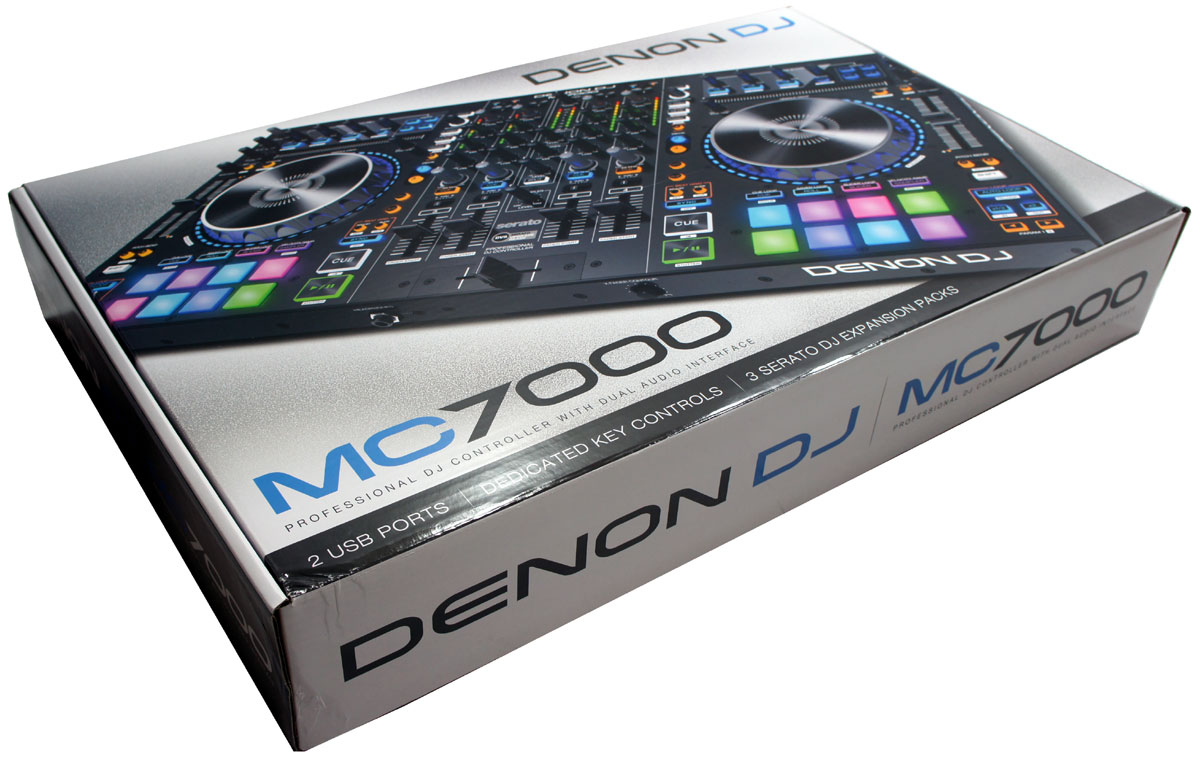 Denon MC7000 Pro DJ Controller 4 Channel Serato Digital Mixer Dual USB