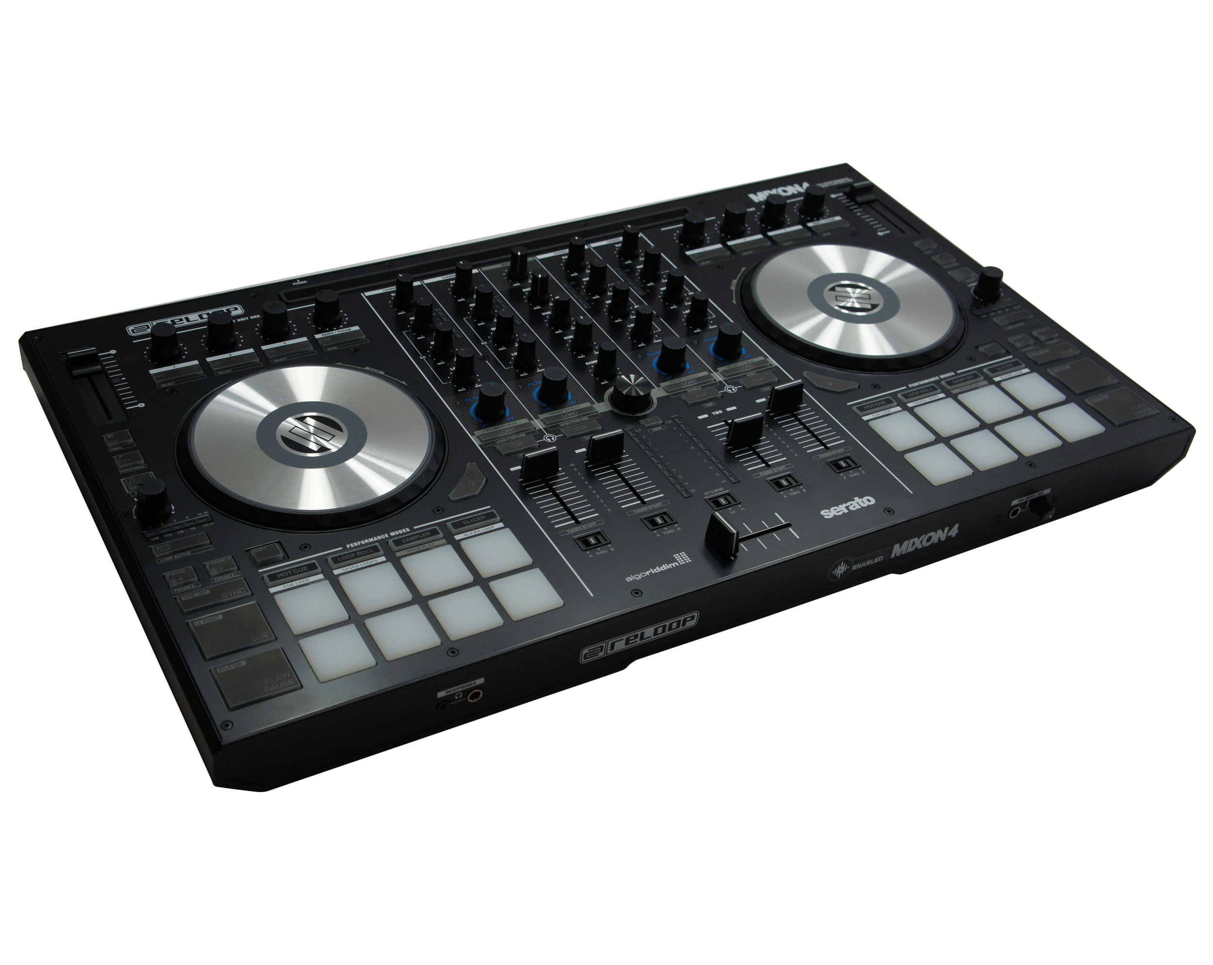 Reloop Mixon 4 DJ コントローラー (Serato, djay) Pioneer Dj Reloop Mixon 4 Hybrid Serato DJ Controller Reloop