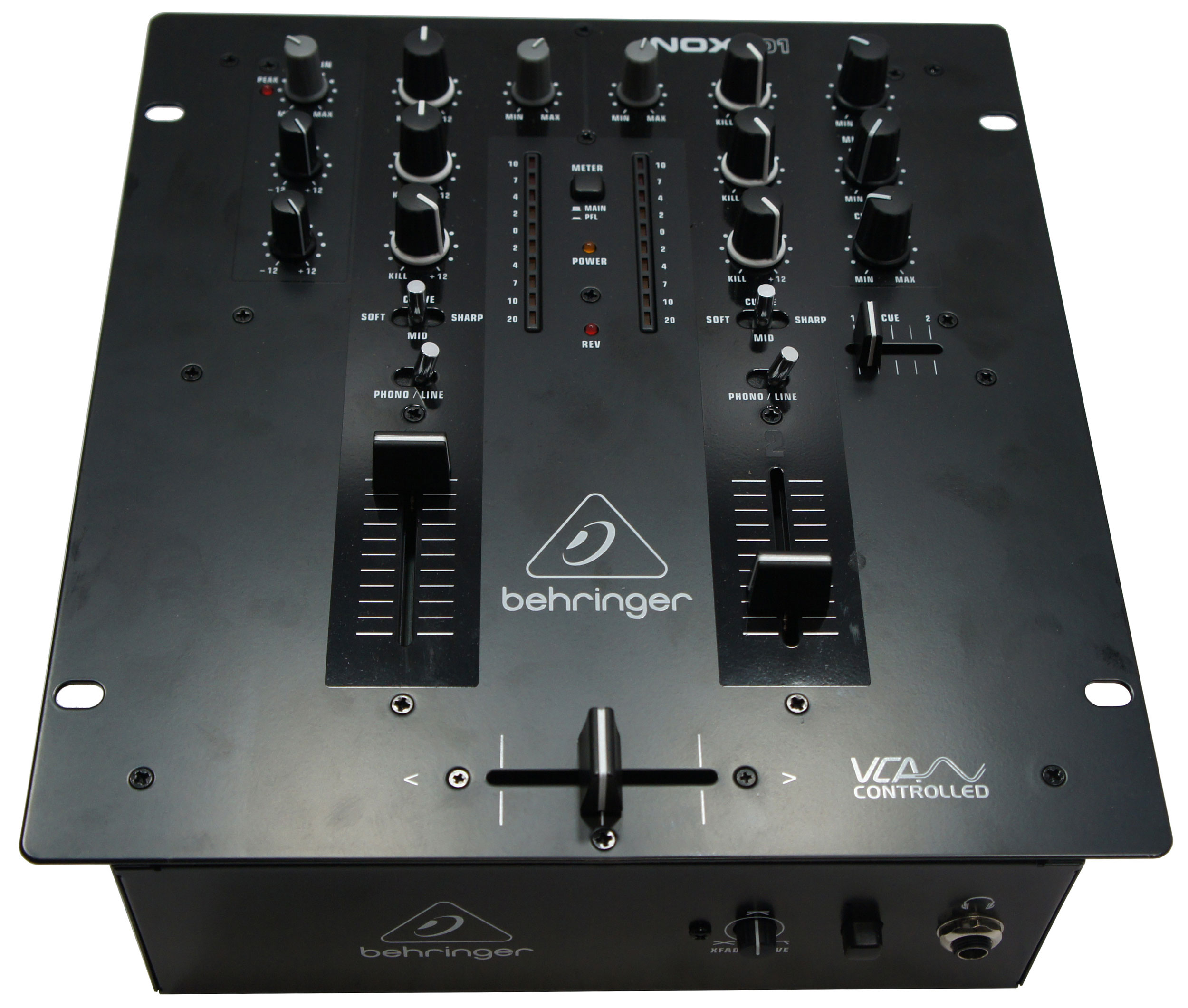 Behringer NOX101 DJ 2 Channel Battle Mixer Crossfade Curve Control