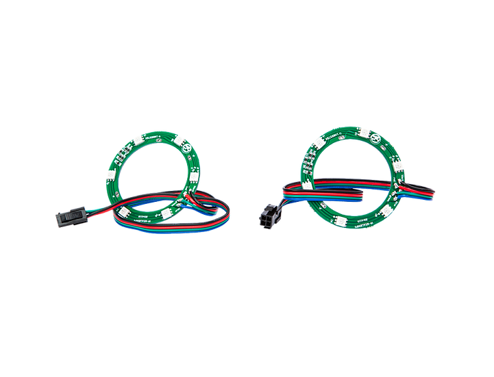 Memphis 16-MXALEDSP2 6.5 inch/8 inch/6x9 inch Pair LED Ring Inserts For MXA Coaxial Speakers