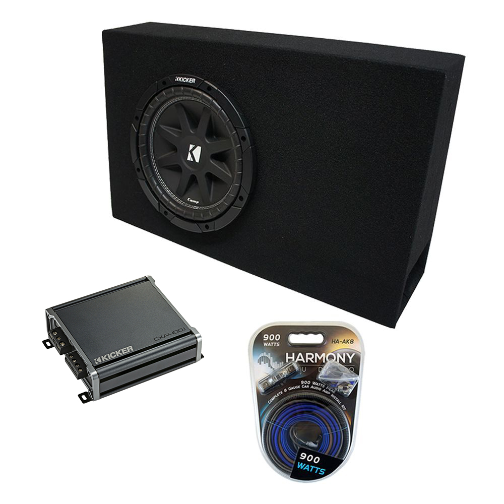 Universal Regular Standard Cab Truck Kicker Comp C10 Ported 10" Sub Box