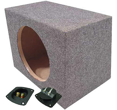 Harmony Audio Single 10" Kicker Subwoofer Bundle With Amp & Box – Complete Car Bass System