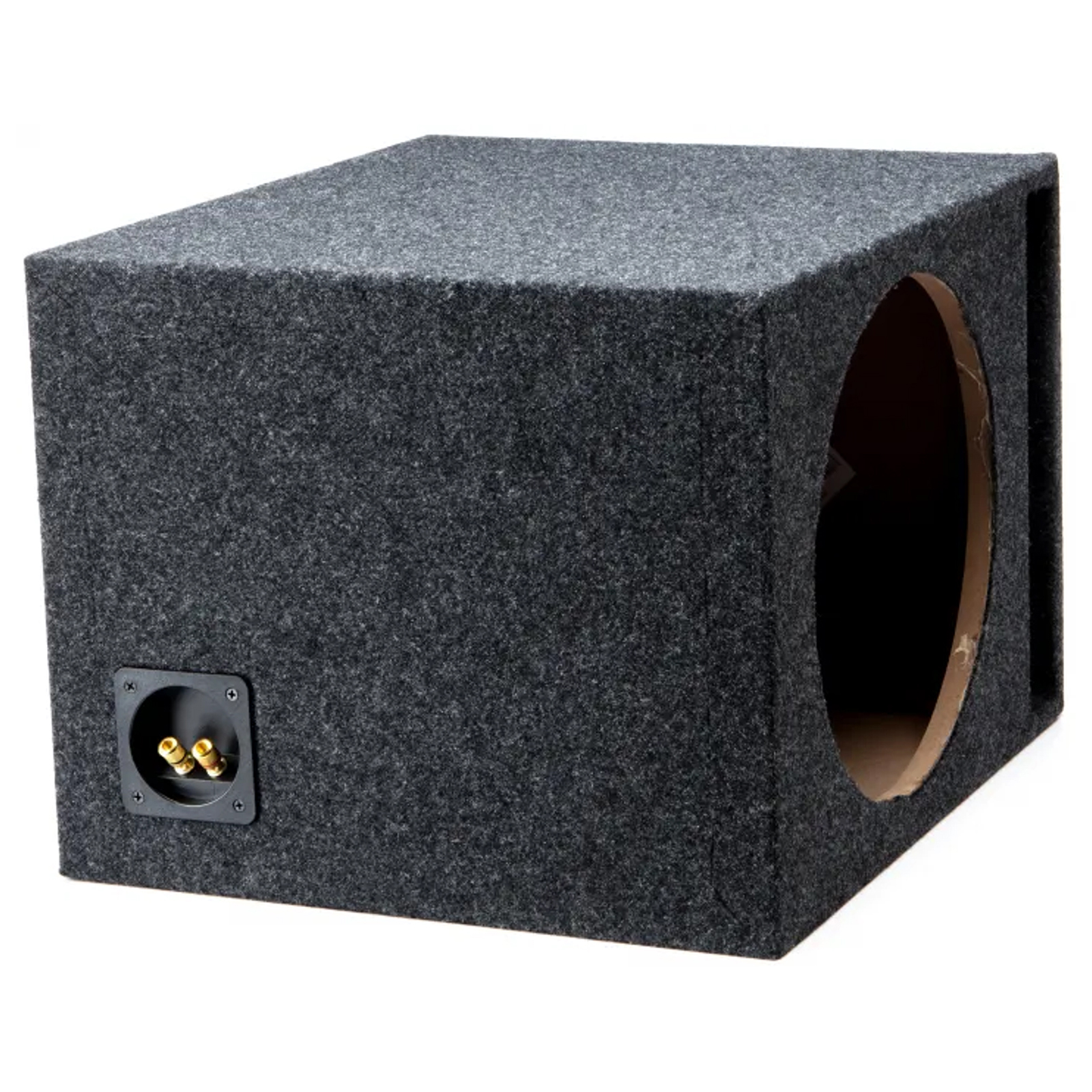 Car Audio Single 12" Speaker Vented Subwoofer Stereo Sub Box Ported Enclosure