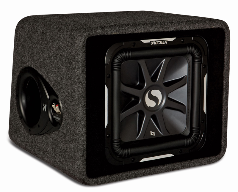 Kicker 11VS12L72N Car Audio Loaded Single Solobaric L7 1400W Subwoofer