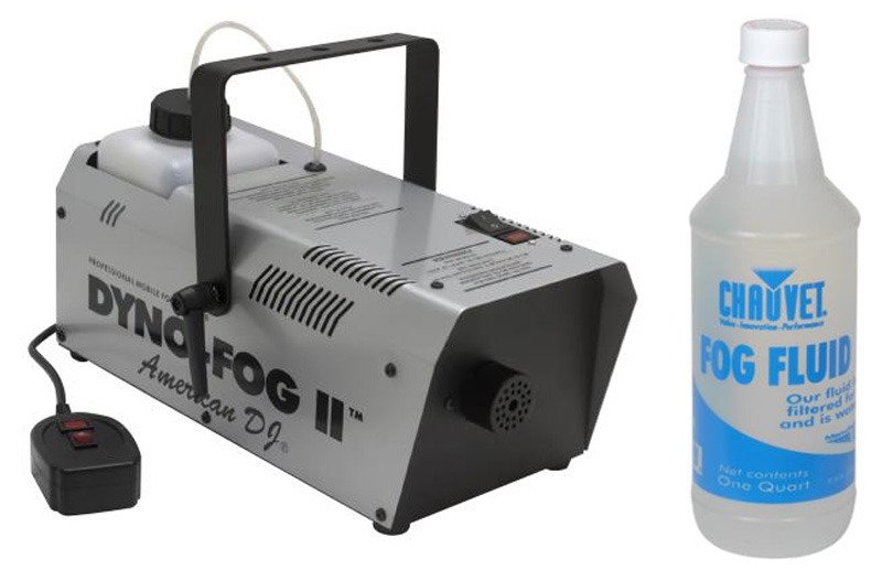American DJ Fog Machine Package Includes Refurbished DYNOFOG II