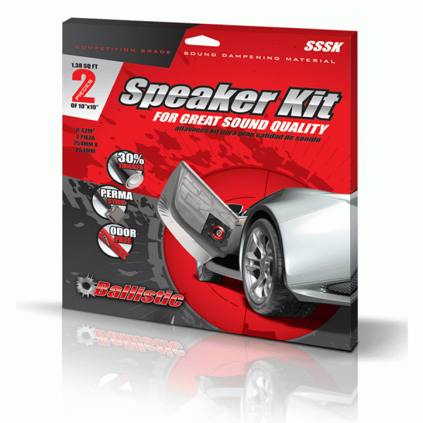 Ballistic SSSK 10 Inch x 10 Inch 2 Piece High Quality Ballistic Speaker