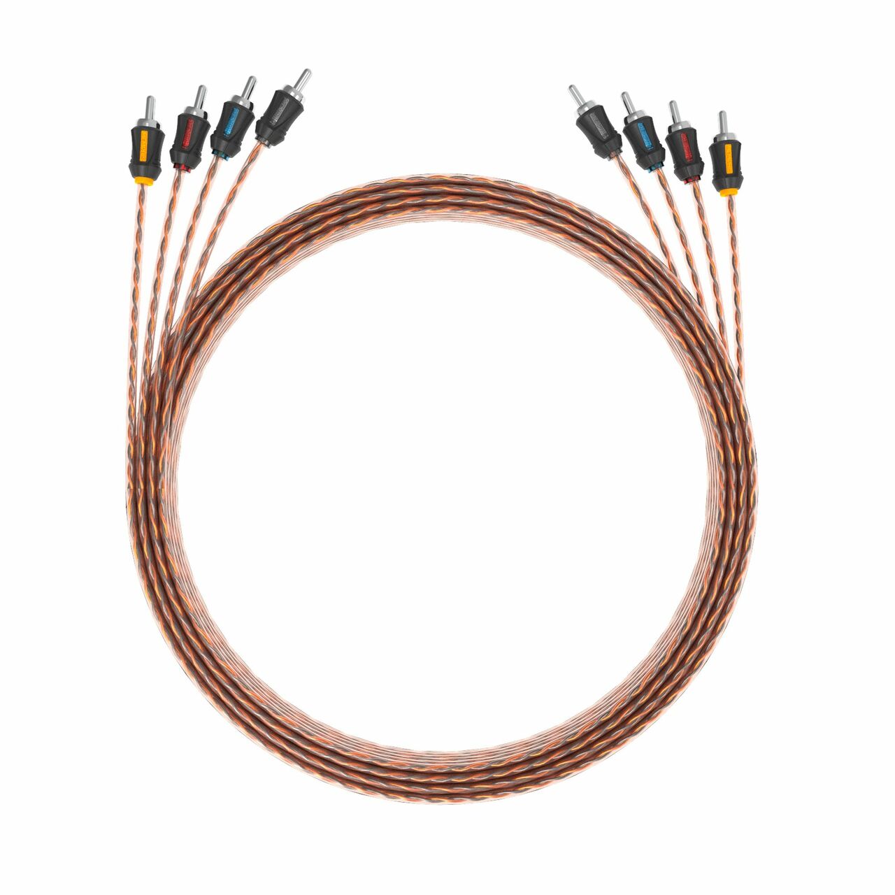 Memphis ETP17.4 17 Foot 4Channel Audio Interconnect Cables with Noise