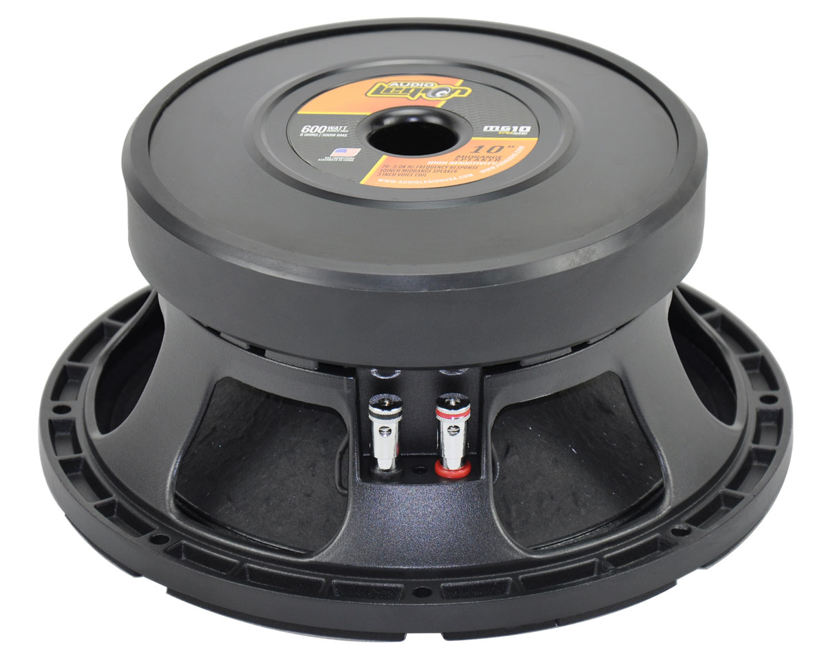 Audio Legion MG10 Car Audio Midbass 10" Midrange 600W Peak Single