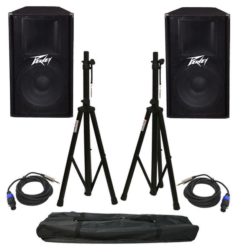 Peavey PV115 スピーカー ペア 2) Peavey Pv115 Pro Audio DJ 15