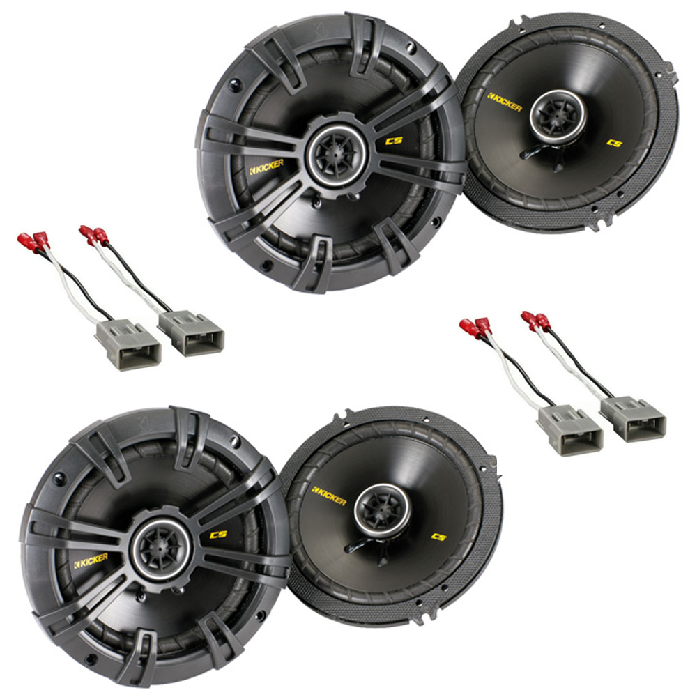 Acura TL 19992003 Kicker Factory 6 1/2" Coaxial Speaker Replacement (2