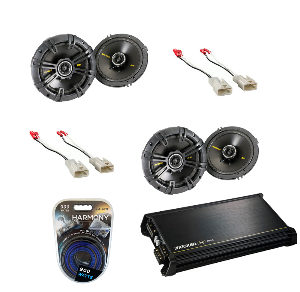 Toyota Sequoia 2003-2007 Kicker Factory 6 1/2" Coaxial Speaker