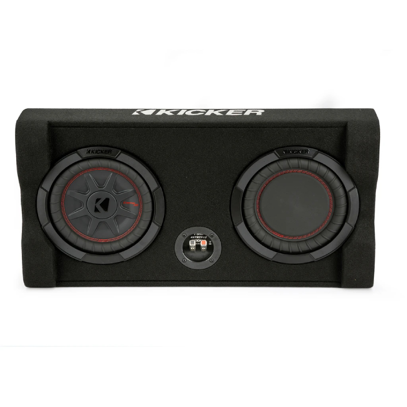 Kicker 48TRTP122 Car Audio Down Firing 12" Thin Sub Box w/ Passive