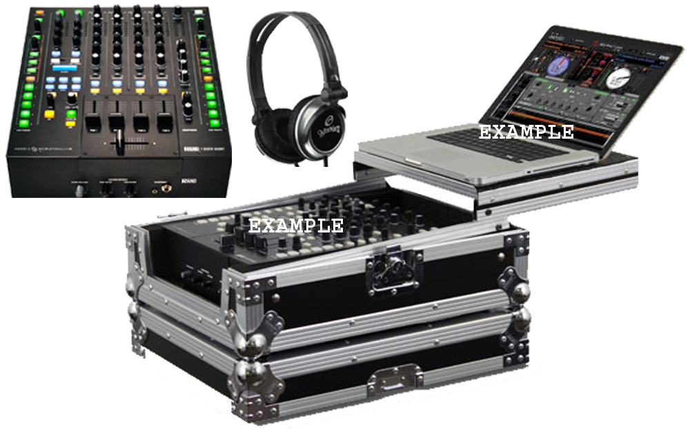 Rane SIXTYEIGHT Pro Audio DJ Serato Live Sound Mixer with 399 Odyssey