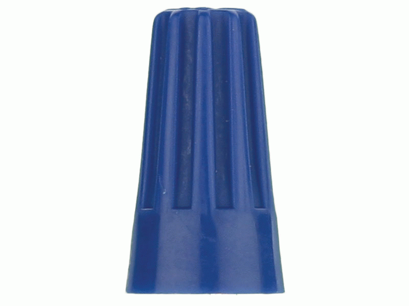 Install Bay WNBL High Quality Twist Cap Blue 22/14 Gauge - Package of 100